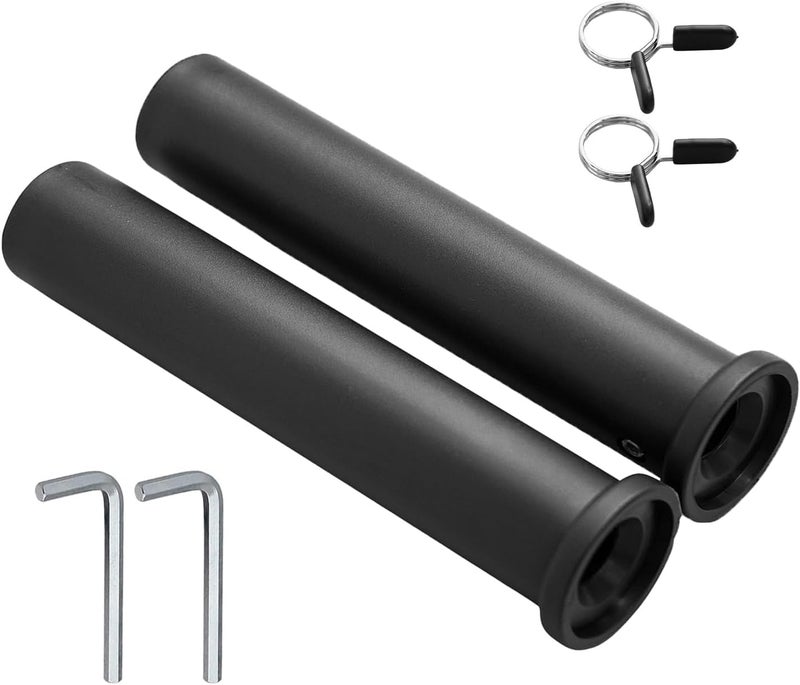 CYBEOE Olympic Adapter Sleeve - Dumbbell Converter, High Quality Nylon Olympic Weight Plate Posts with Barbell Clamps 2" Suitable for 8"/11" Standard Barbell - Image 1